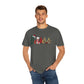 Comfort Colors T-shirt, Retro T-shirt, Believe, Christmas Tree, Christmas Stocking