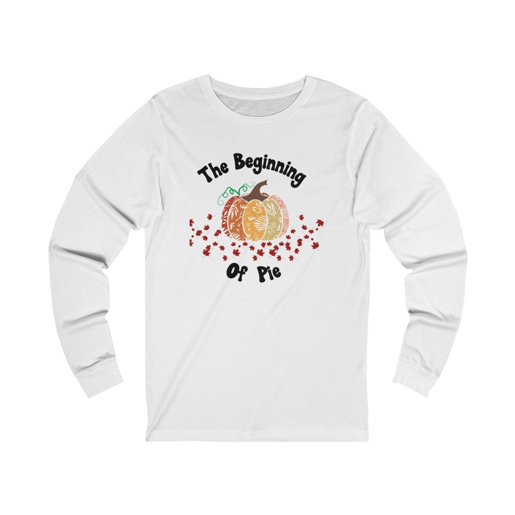 Pumpkin Jersey Long Sleeve Tee