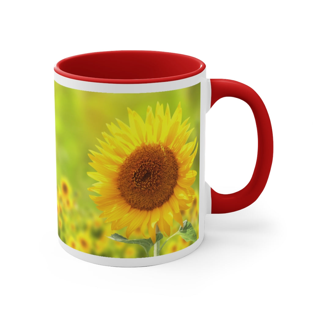 Good Morning Sunshine 11oz Accent Mug, Unique Coffee Mug, Holiday Gift