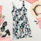 Black/White Skater Dress