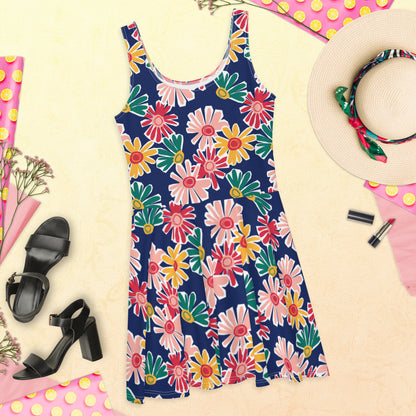 Floral Skater Dress
