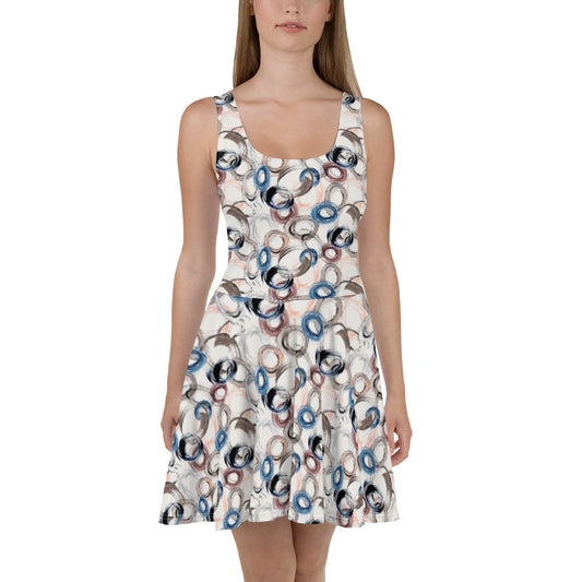 Rings Skater Dress