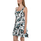 Black/White Skater Dress