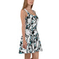 Black/White Skater Dress