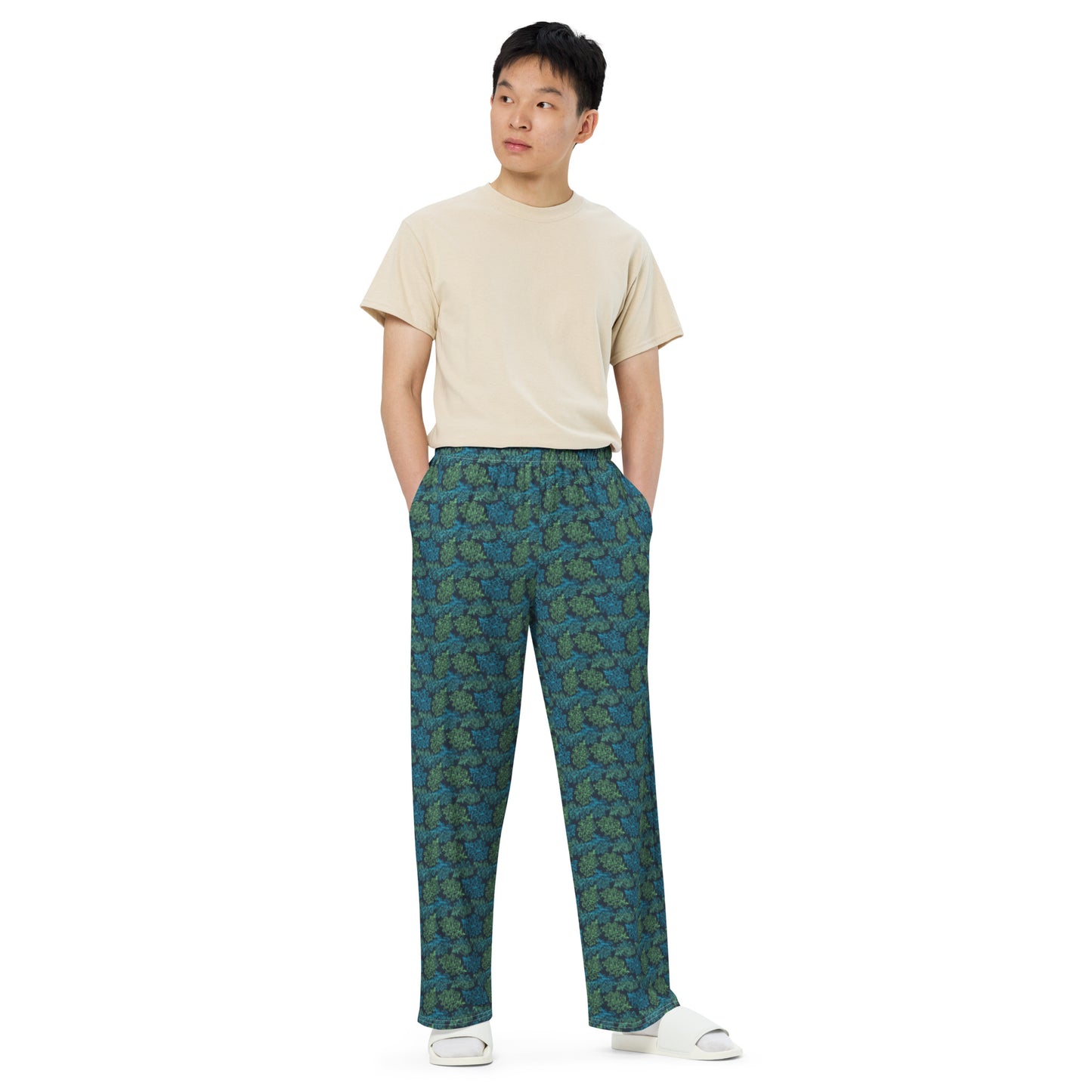 Lounge unisex wide-leg pants