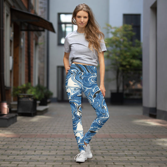 Blue Storm Leggings