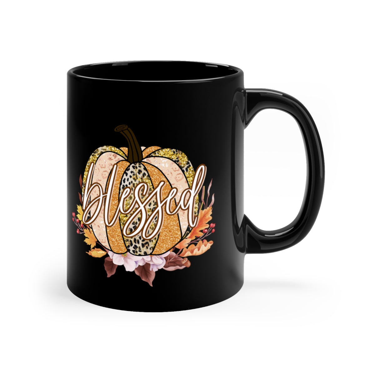 Blessed 11oz Black Mug