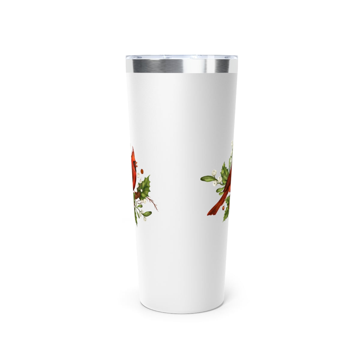 Christmas Cardinal Copper Vacuum Insulated Tumbler, 22oz