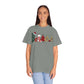 Comfort Colors T-shirt, Retro T-shirt, Believe, Christmas Tree, Christmas Stocking