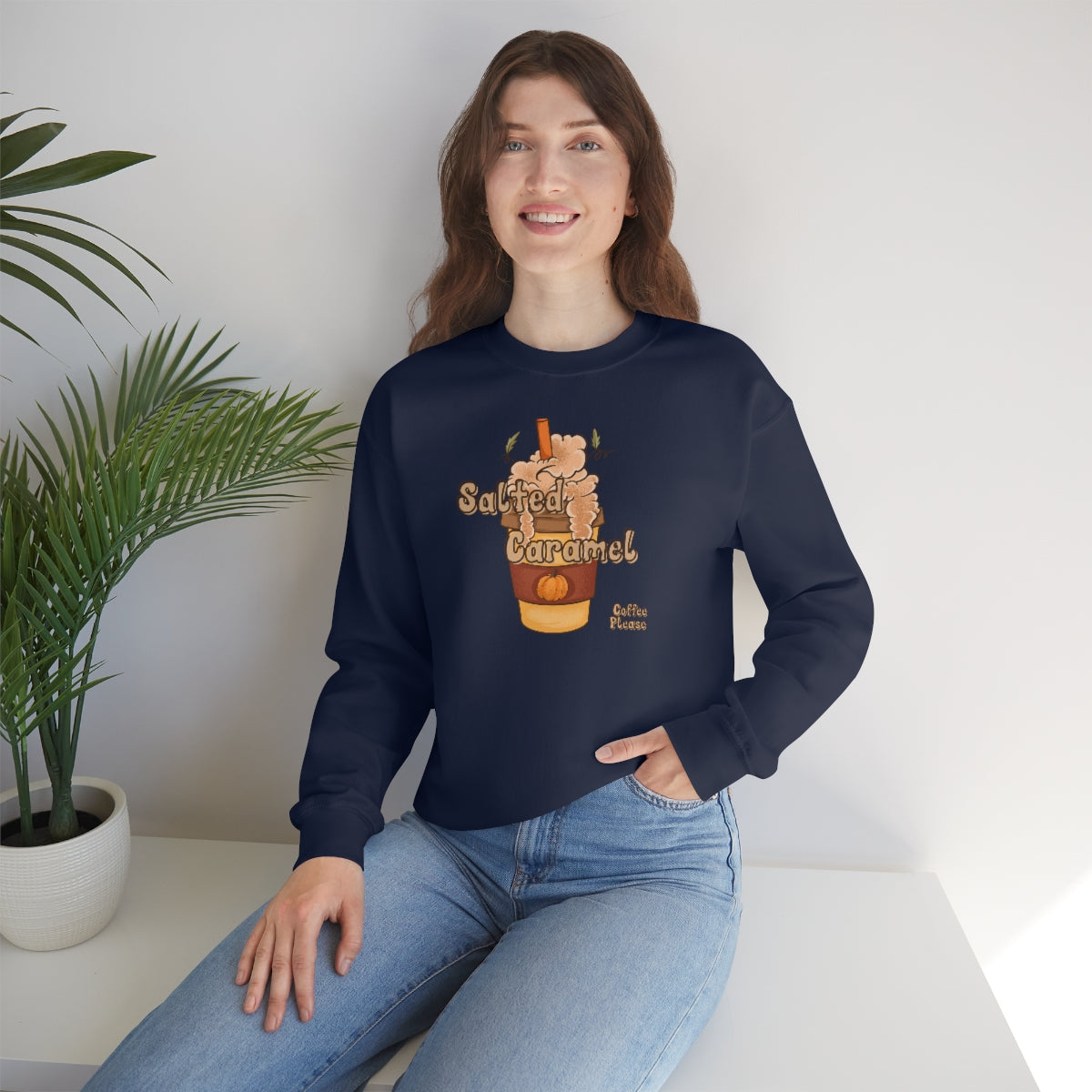 Salted Caramel Crewneck Sweatshirt