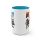 Merry Christmas Trees Coffee Mugs, 15oz