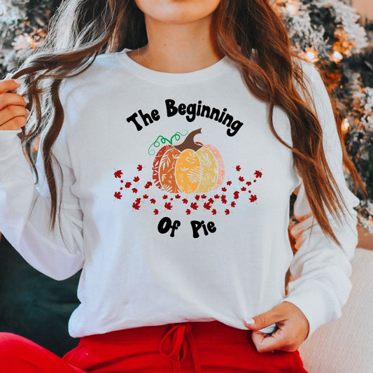 Pumpkin Jersey Long Sleeve Tee