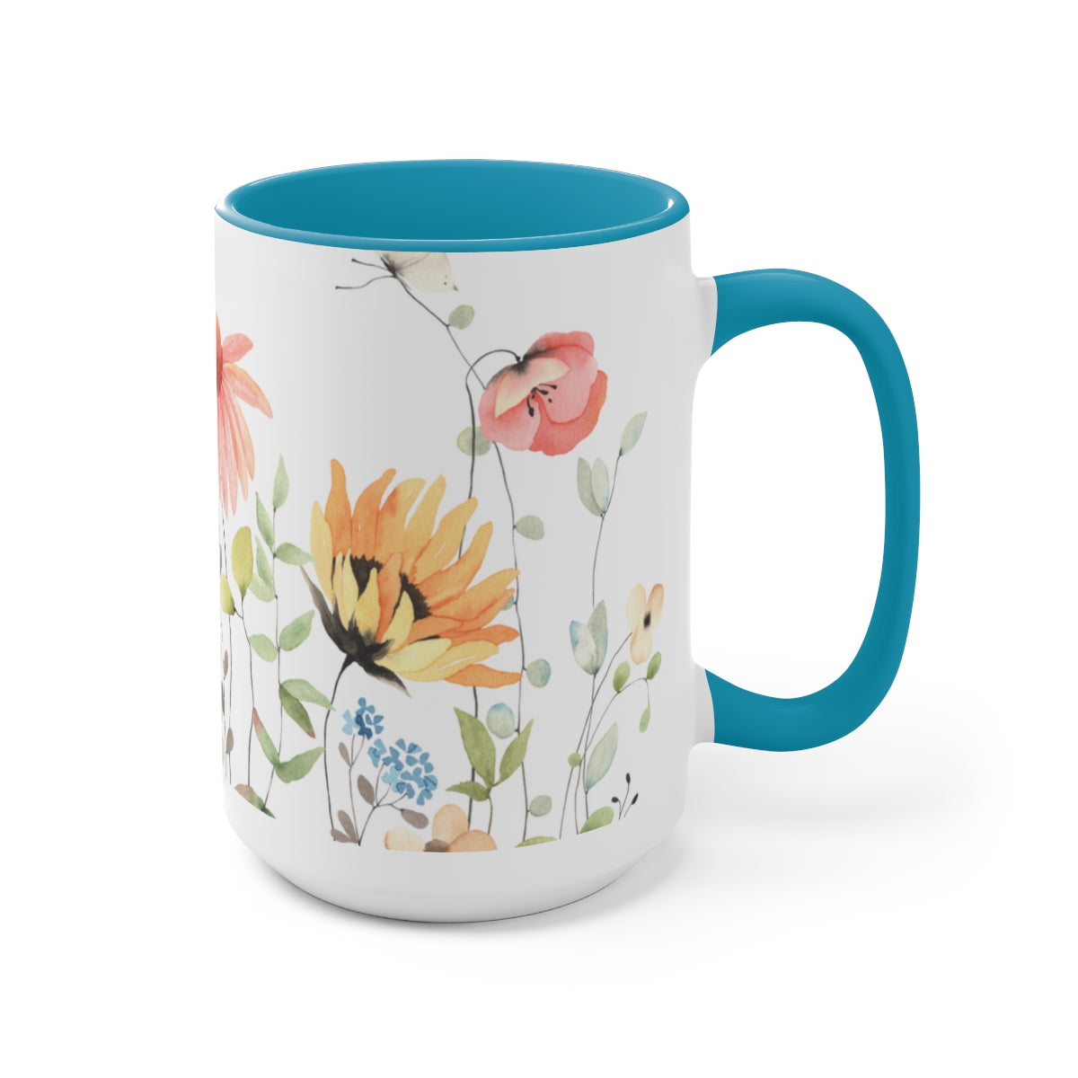 Bouquet Coffee Mugs, 15oz