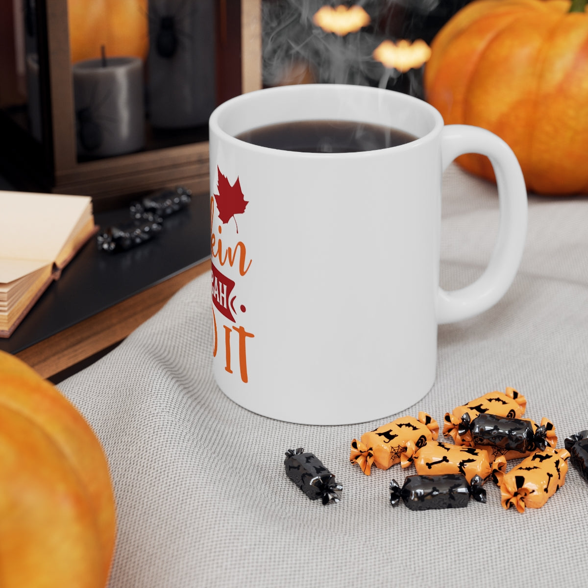 Hate Pumpkin Spice Ceramic Mug 11oz, Unique Coffee Mug, Holiday Gift