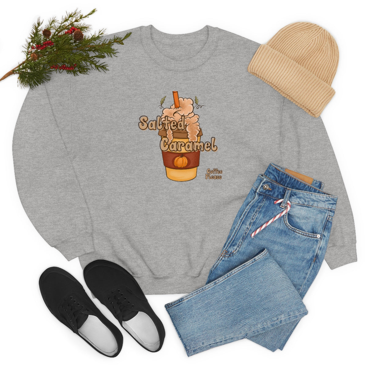 Salted Caramel Crewneck Sweatshirt