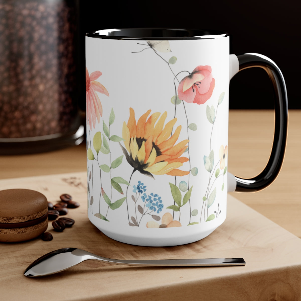 Bouquet Coffee Mugs, 15oz