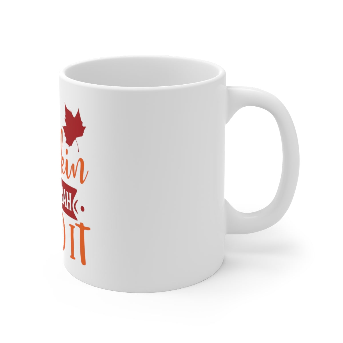 Hate Pumpkin Spice Ceramic Mug 11oz, Unique Coffee Mug, Holiday Gift