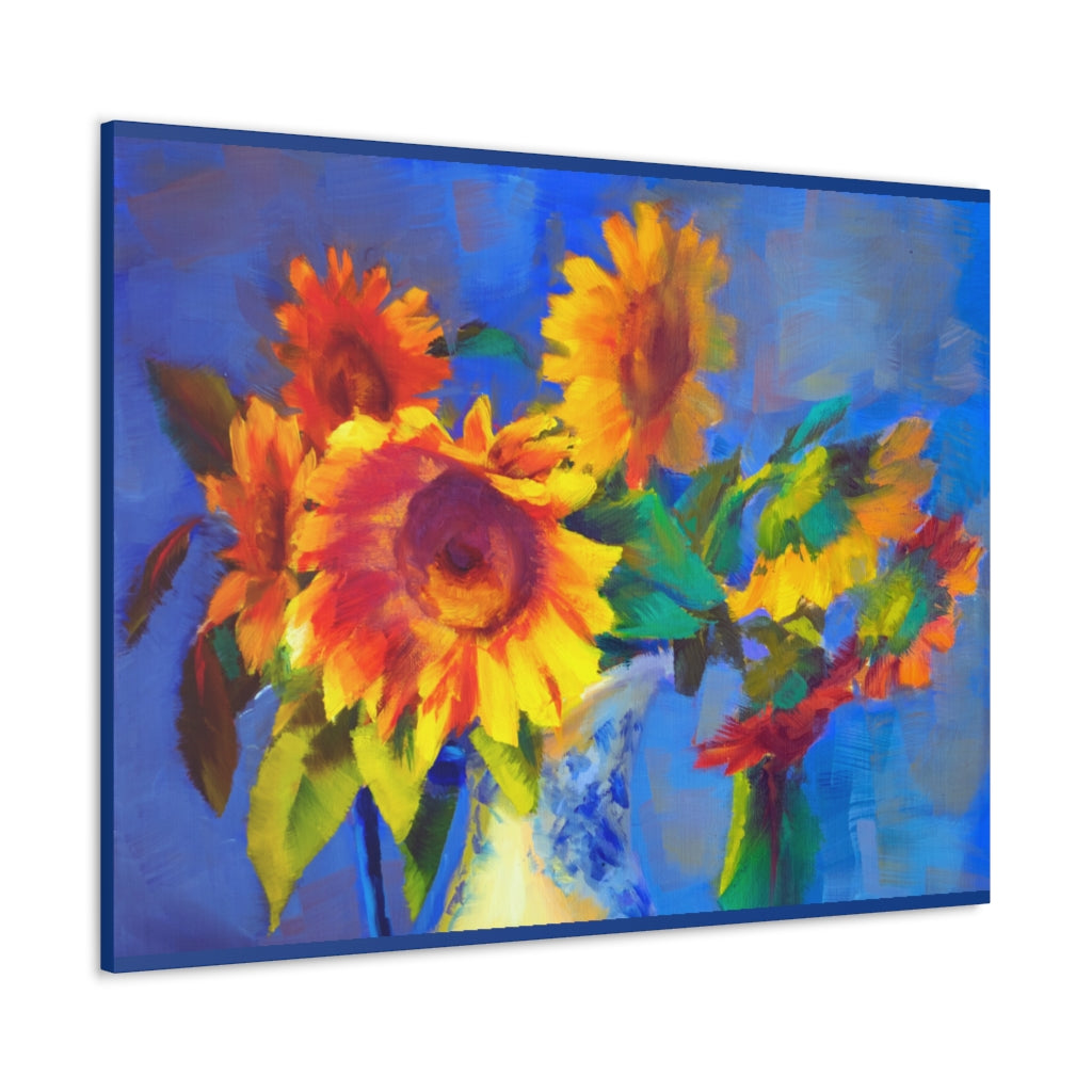 Canvas Sunflower