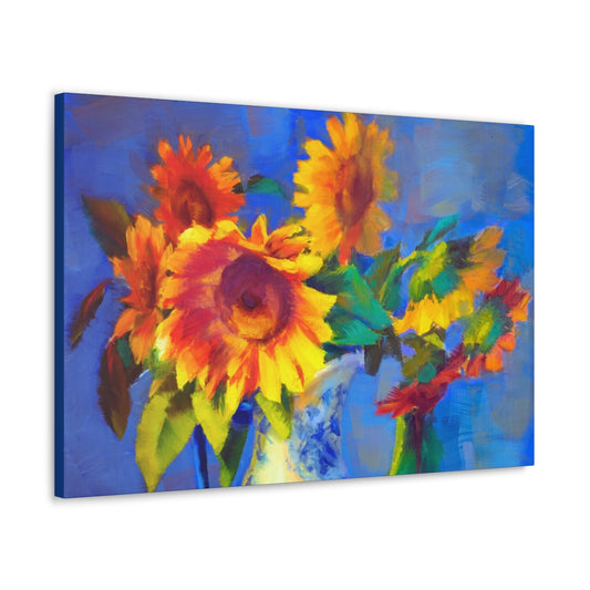 Canvas Sunflower