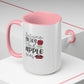 Apple Pie Autumn Skies Coffee Mugs, 15oz