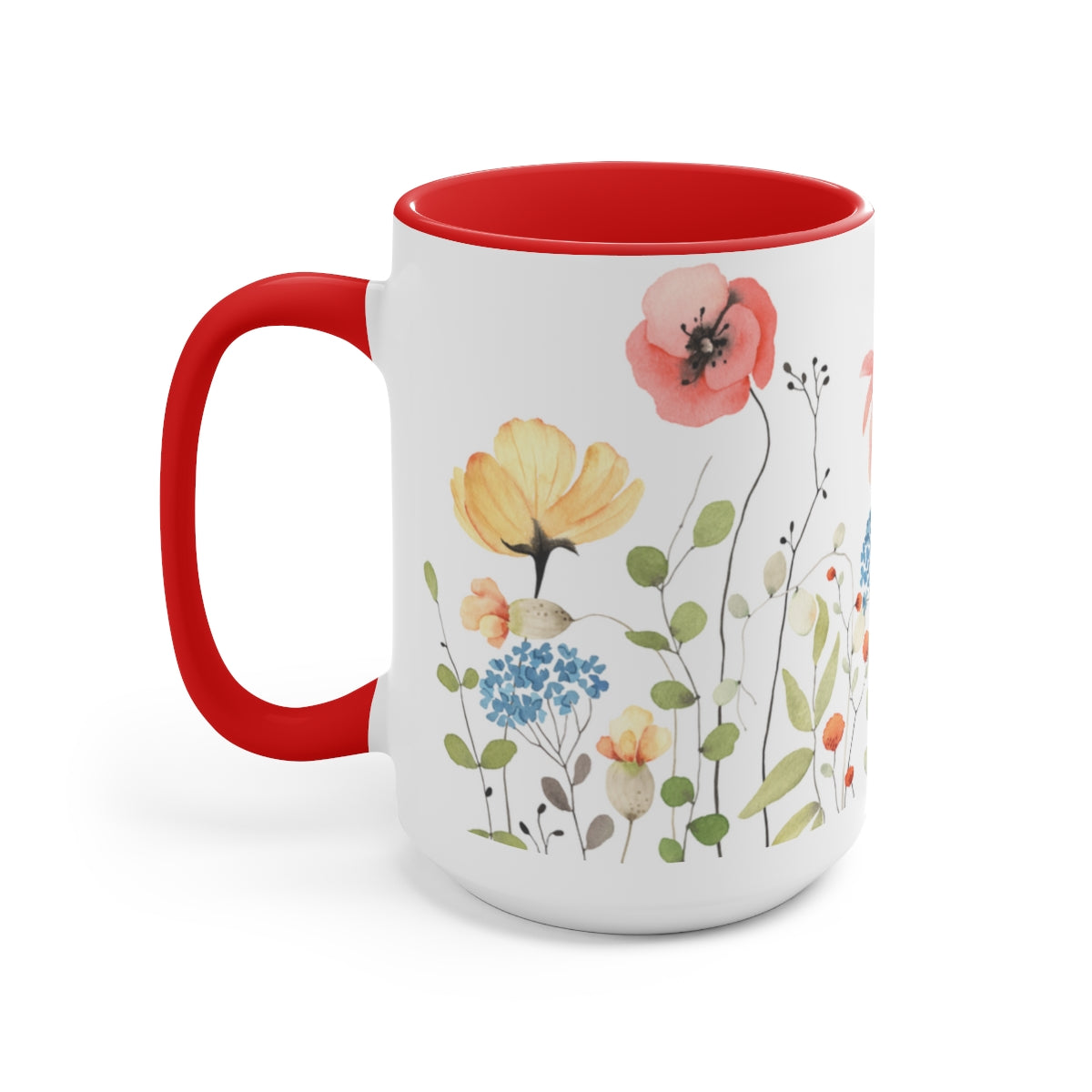 Bouquet Coffee Mugs, 15oz