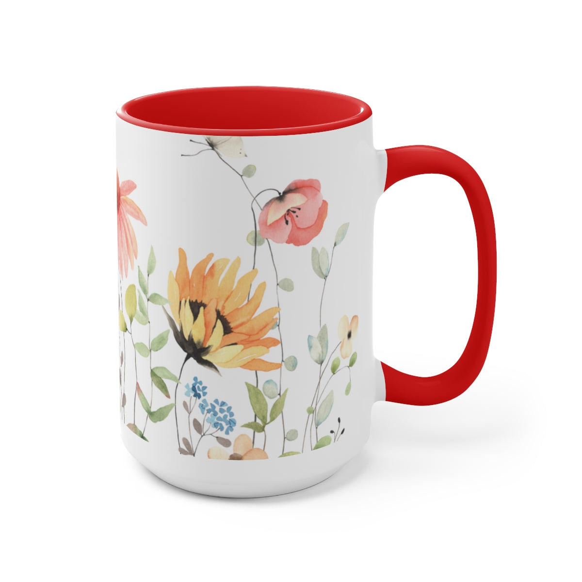 Bouquet Coffee Mugs, 15oz