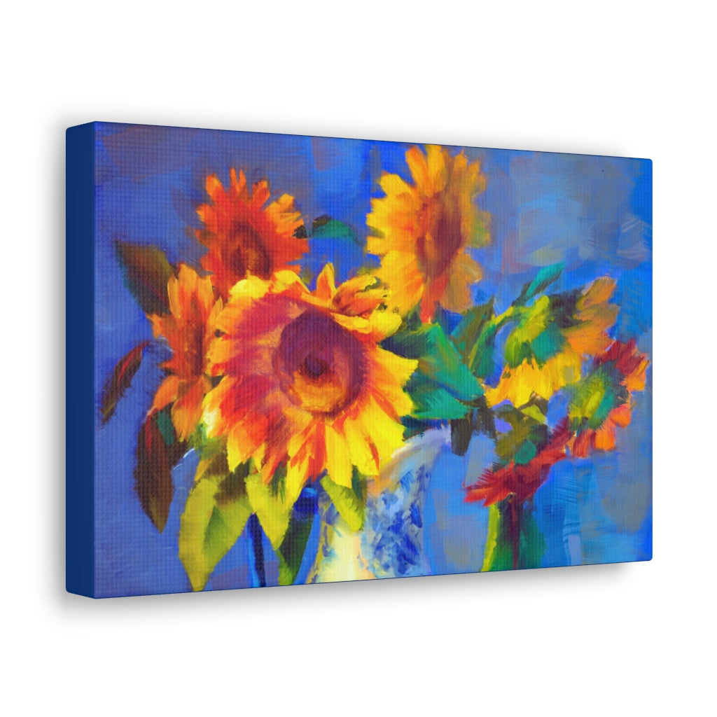 Canvas Sunflower