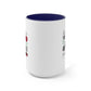 Apple Pie Autumn Skies Coffee Mugs, 15oz