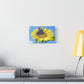 Sunflower and Butterfly Canvas