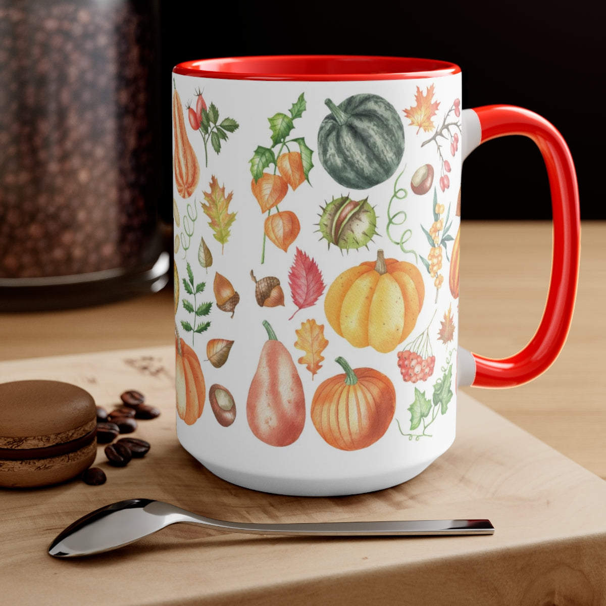 Pumpkin Coffee Mugs, 15oz, Unique Coffee Mug, It's Fall Y'all Mug