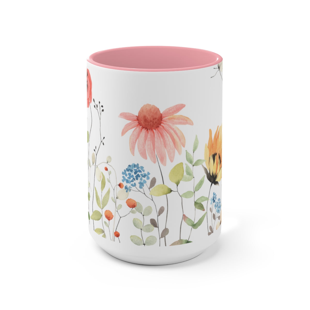 Bouquet Coffee Mugs, 15oz