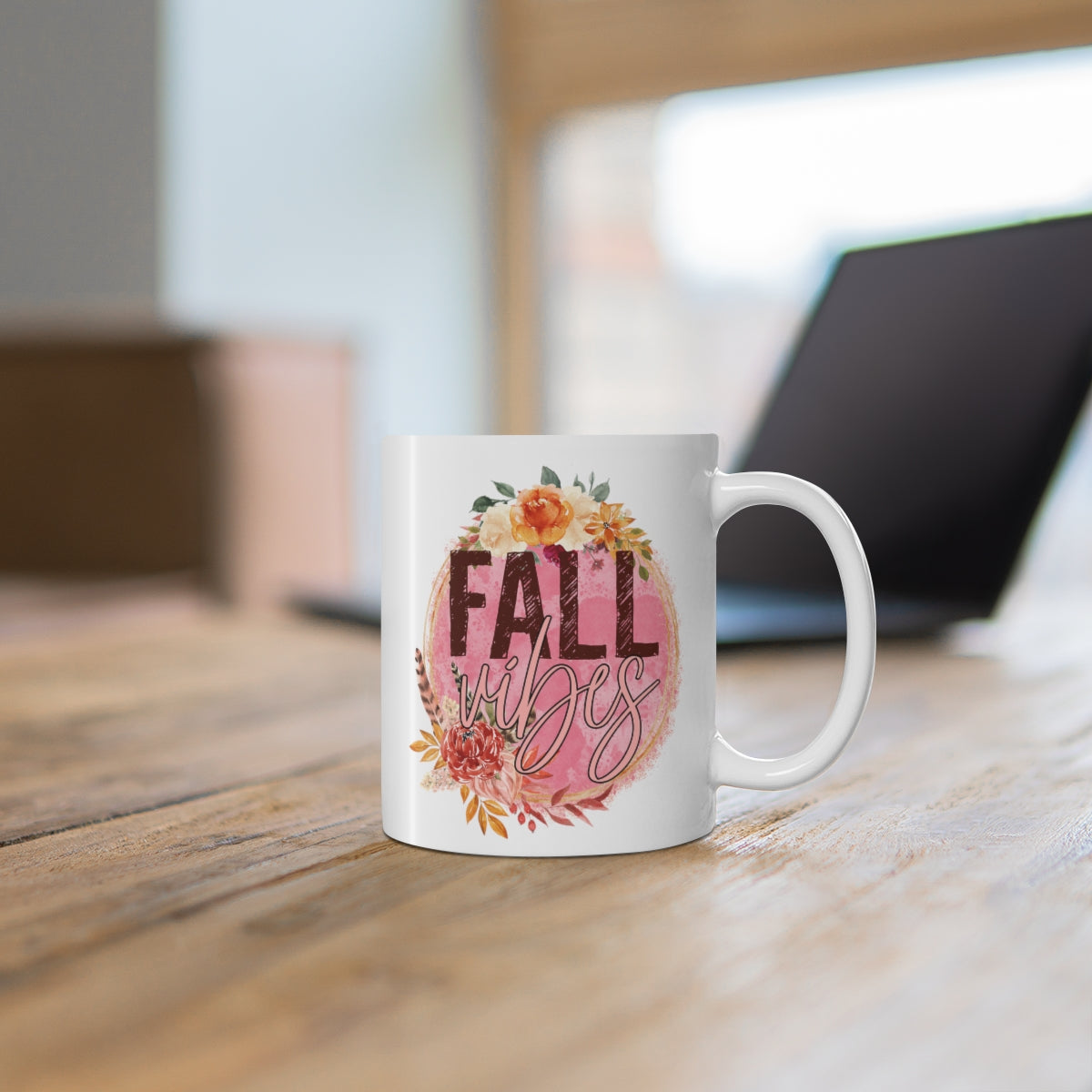 Fall Vibes Mug 11oz, Unique Coffee Mug, It's Fall Y'all, Holiday Gift