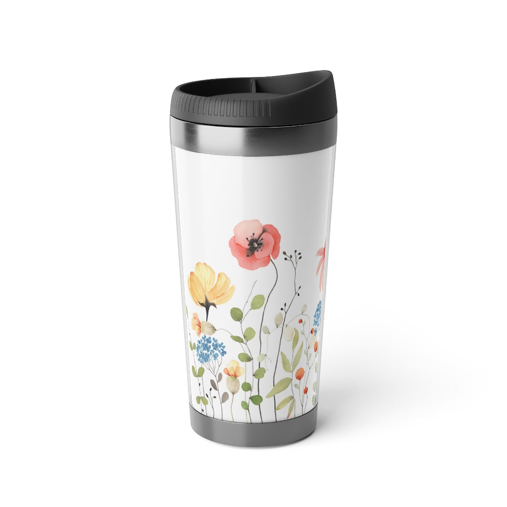 Stainless Steel Travel Mug with Insert