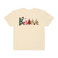 Comfort Colors T-shirt, Retro T-shirt, Believe, Christmas Tree, Christmas Stocking