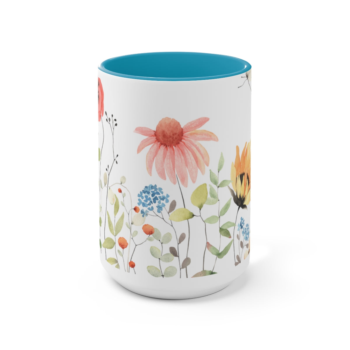 Bouquet Coffee Mugs, 15oz