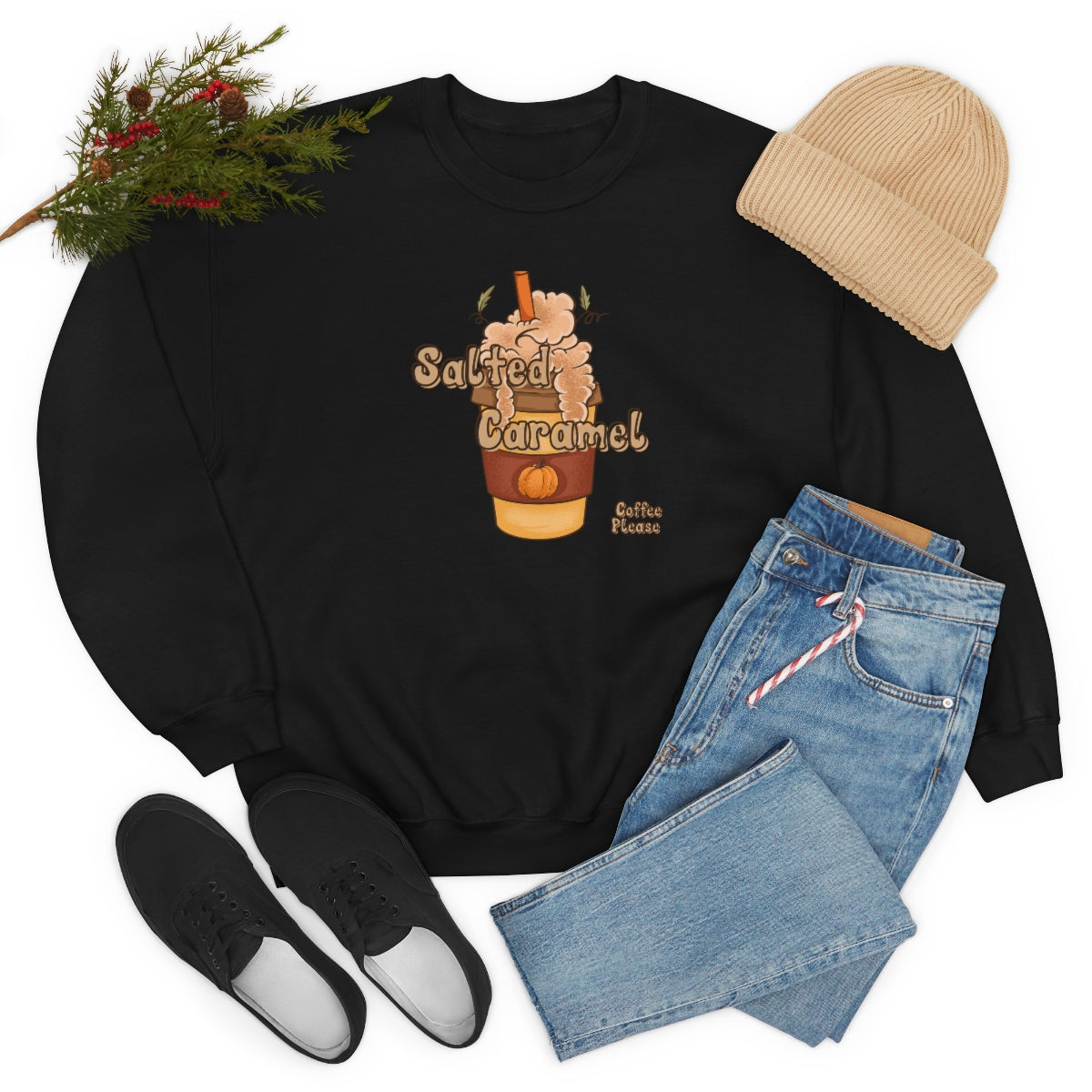 Salted Caramel Crewneck Sweatshirt