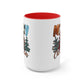 Merry Christmas Trees Coffee Mugs, 15oz
