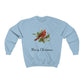 Christmas Cardinal Heavy Blend™ Crewneck Sweatshirt