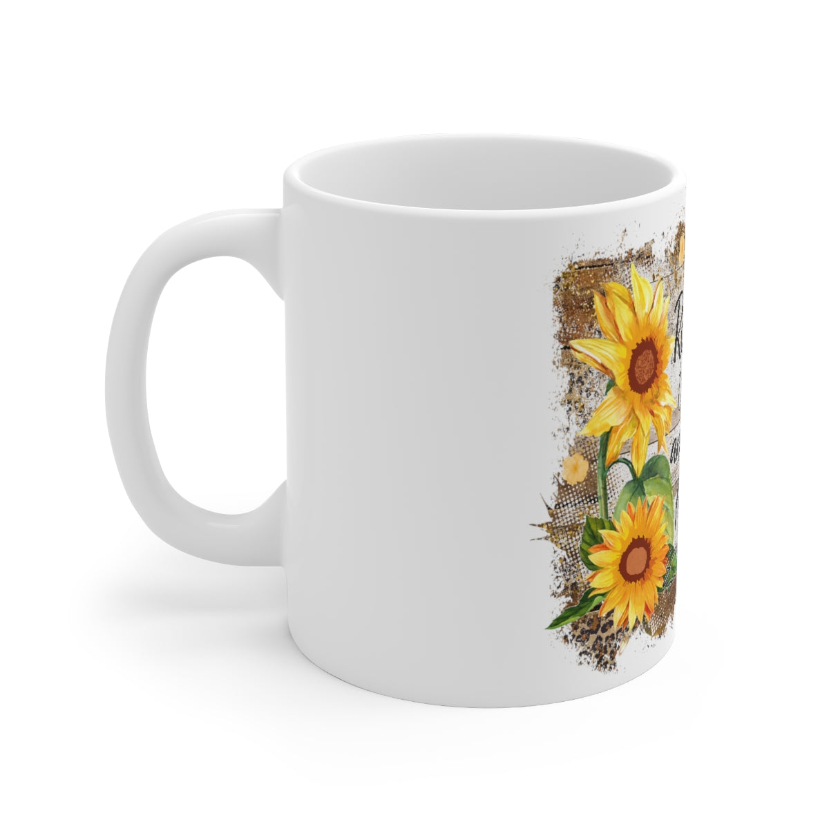 Rise Above Ceramic Mug 11oz, Unique Coffee Mug, Inspiration Gift Mug