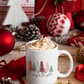Merry & Bright Jumbo Mug, 20oz, Unique Coffee Mug, Holiday Gift