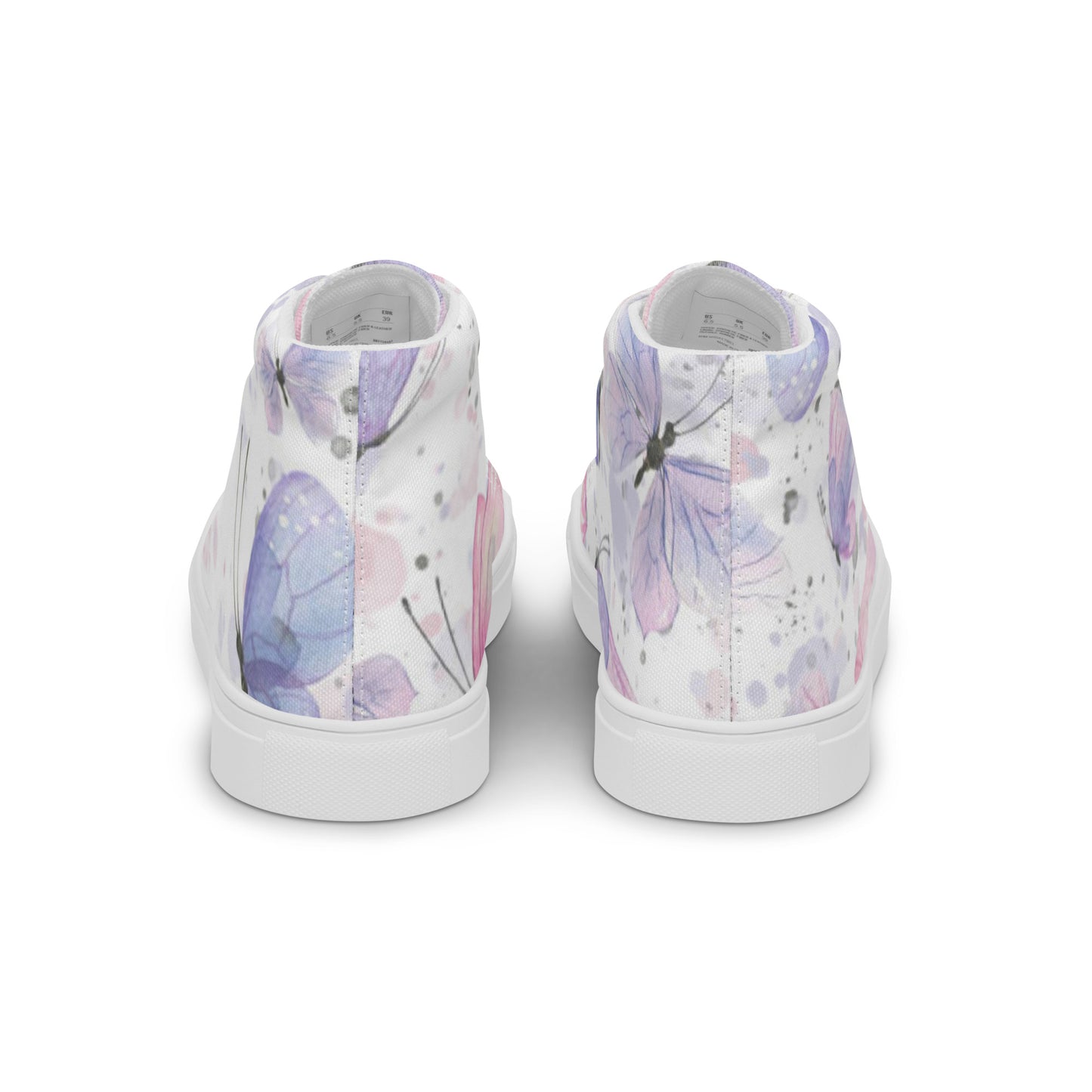 Women’s high top canvas shoes