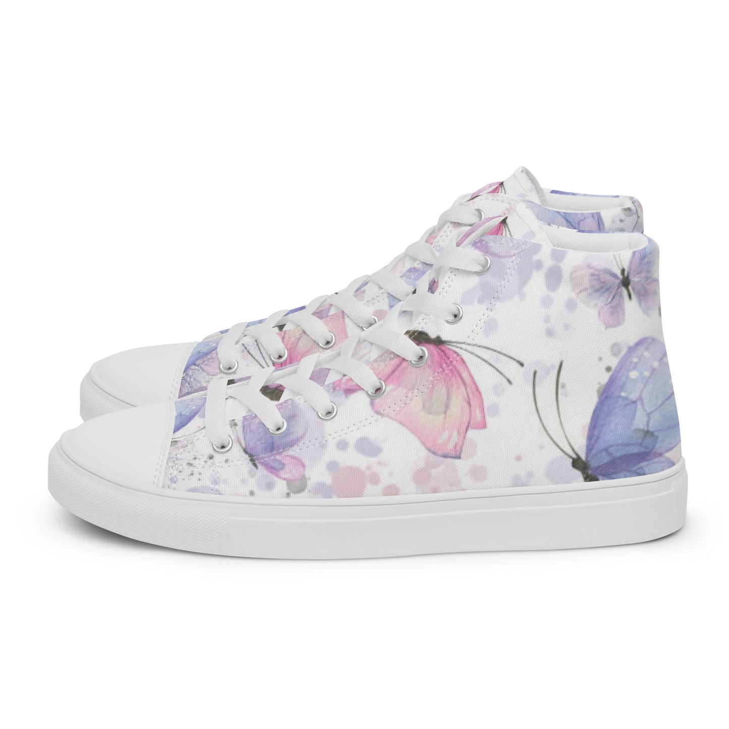 Women’s high top canvas shoes