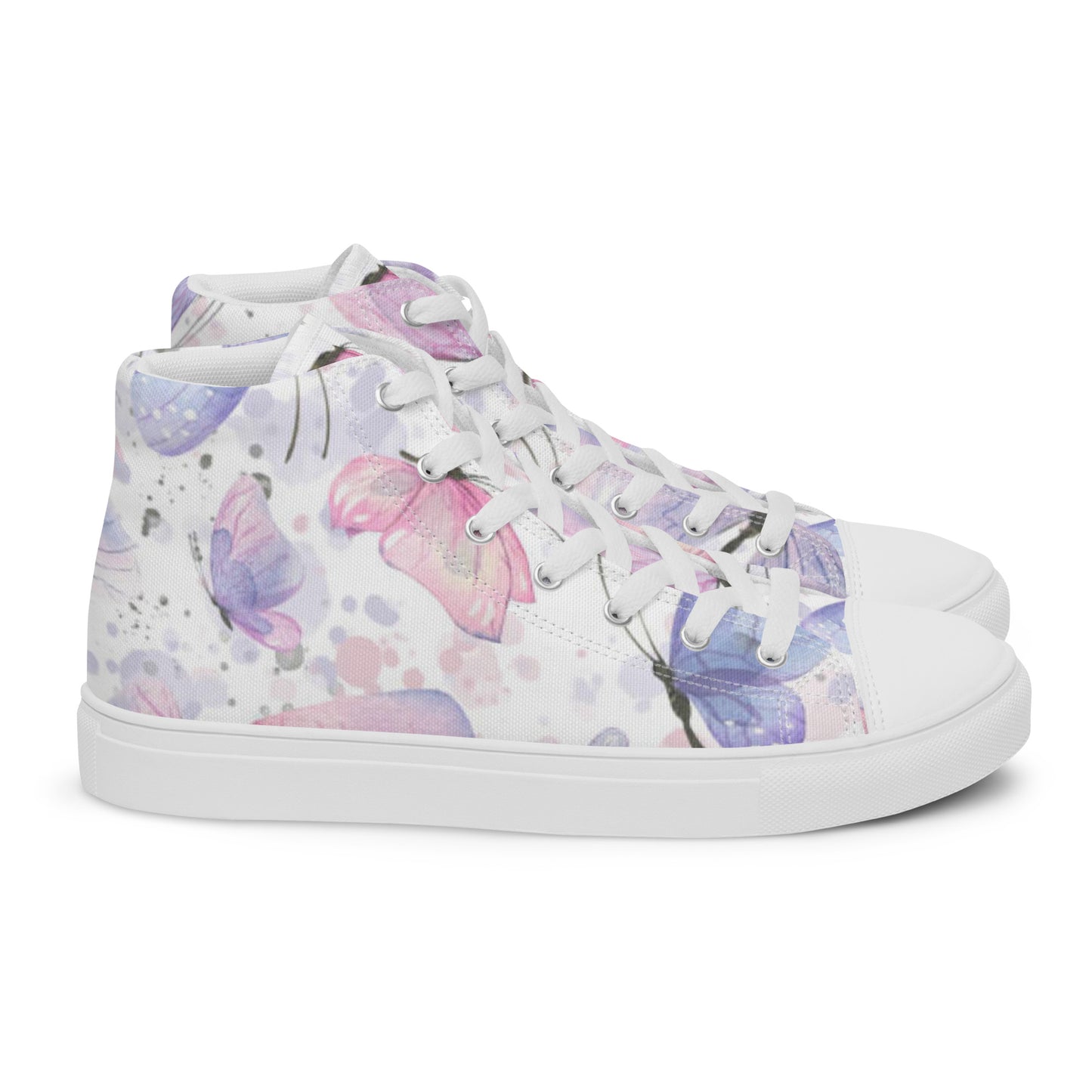 Women’s high top canvas shoes