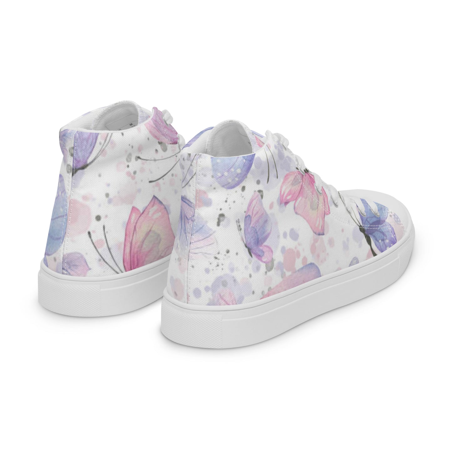 Women’s high top canvas shoes